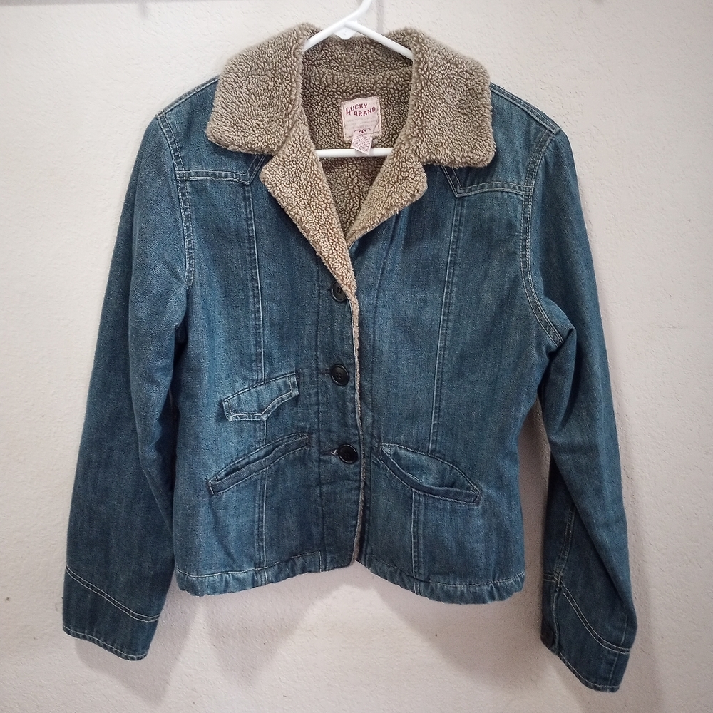 Lucky Brand Med. Lady's Jean Jacket
